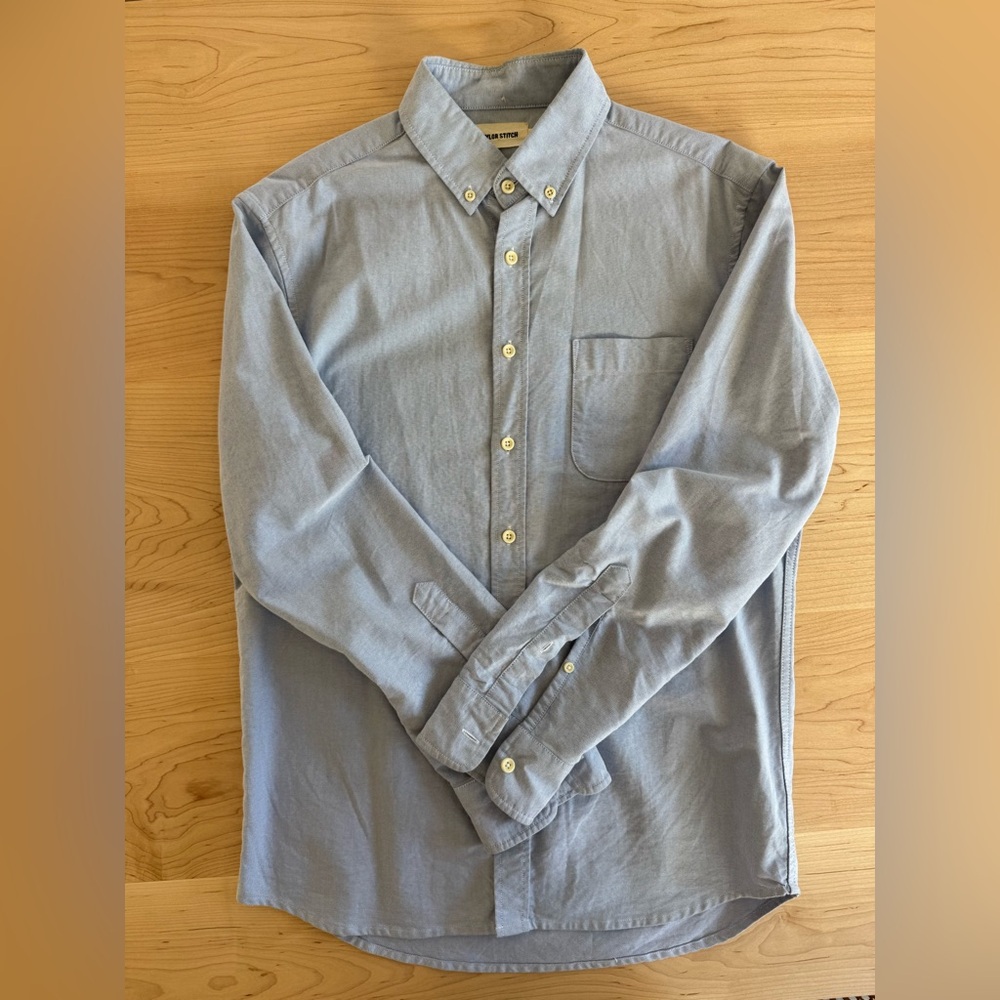 Taylor Stitch The Jack Oxford Shirt Size 38 Mens